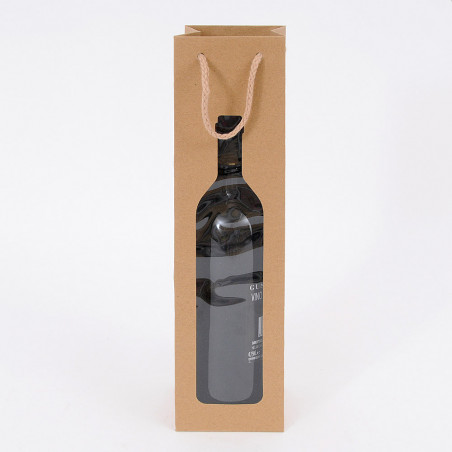 Borse Portabottiglie Vino Linea Bottle Avana 1