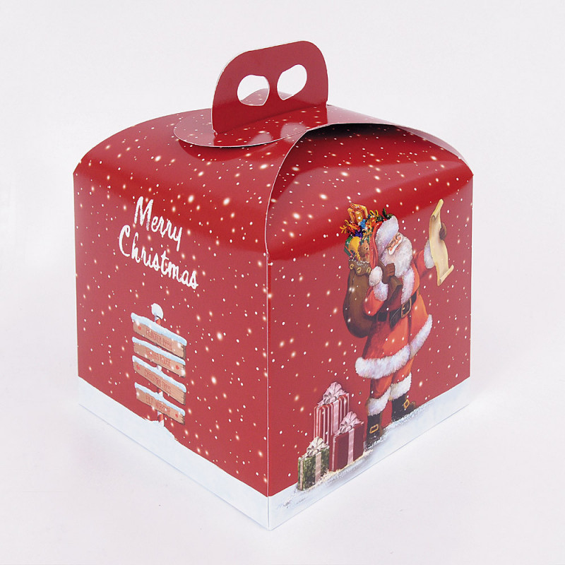 Scatole Natale Porta Panettone alto