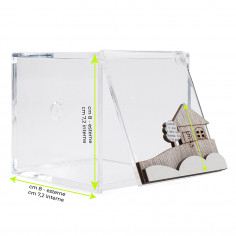 Scatolina in Plexiglass con Paesaggio misura