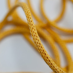 Cordino in Carta Traforata giallo texture
