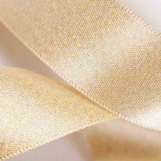 Nastro in Raso con Lurex - Frederick oro texture