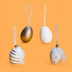 Uova di Pasqua Decorative insieme