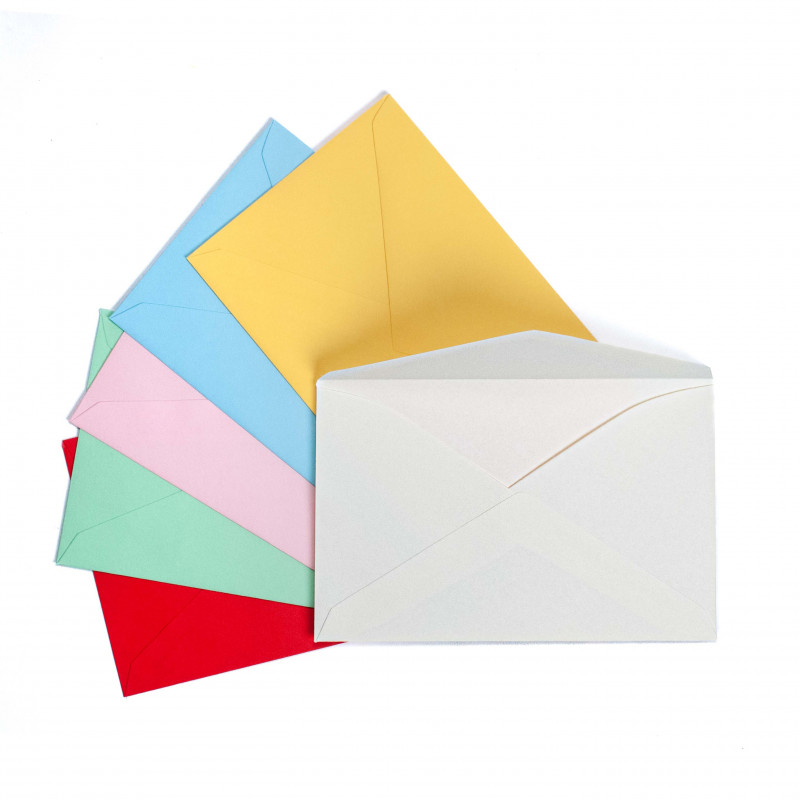 Buste da lettera colorate crema - Carte Digitali