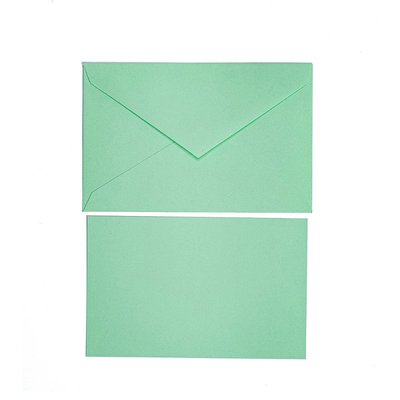 Buste Colorate per Lettere verde
