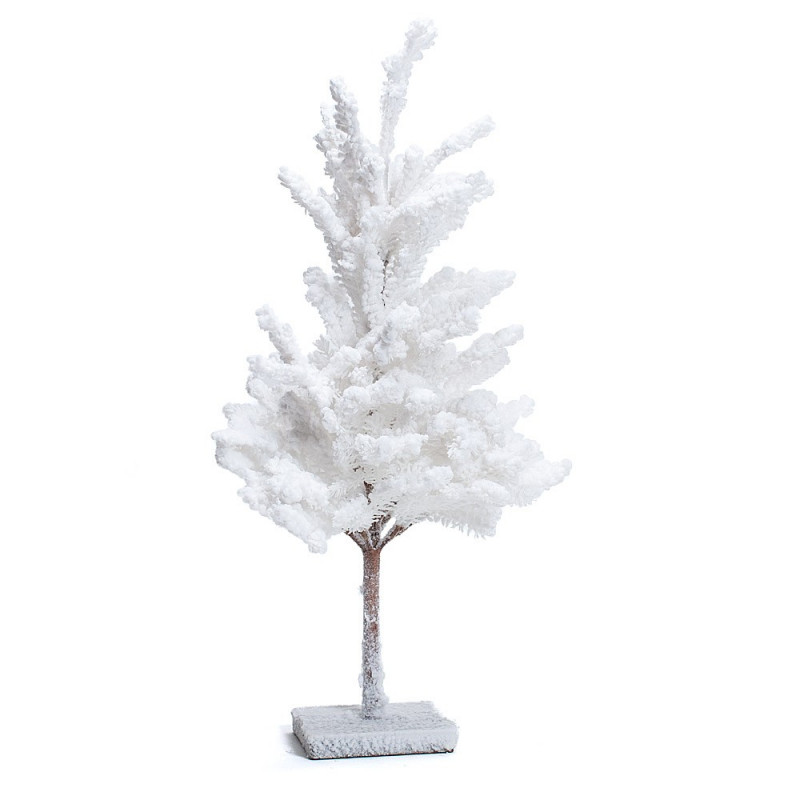 Albero Bianco Innevato