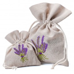 Sacchettini in Cotone con Lavanda - Lavender, Confezione da 10 Bustine