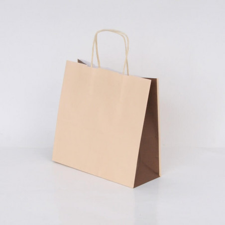 Shopper Bicolor Maniglia Ritorta